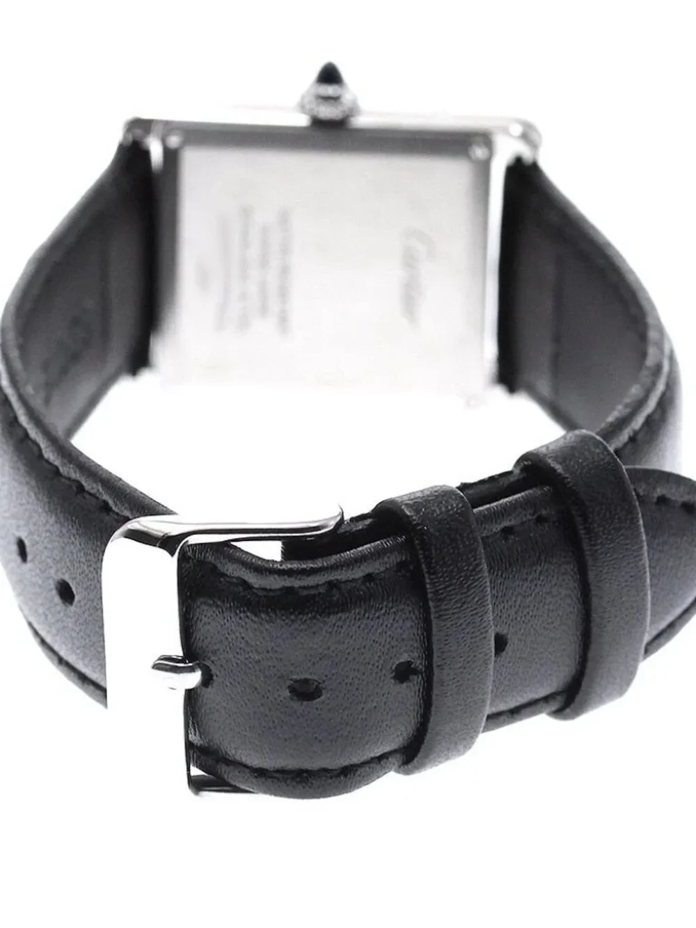 CARTIER tank mast LM WSTA0041 Silver Dial Quartz Men's Watch_970950